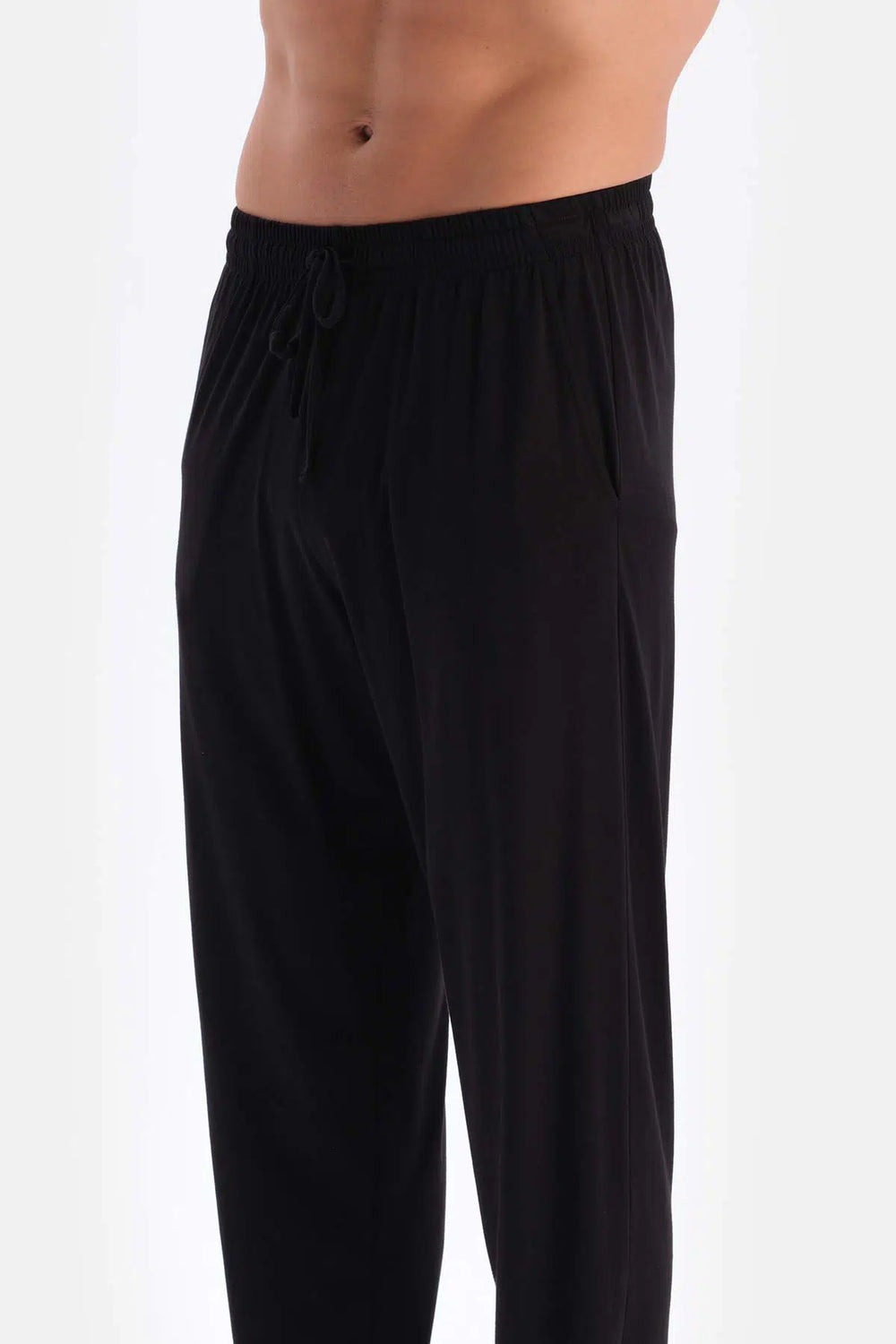 Bordo Yarım Patlı Uzun Kollu Şort Pantolon Üçlü Pijama Takımı