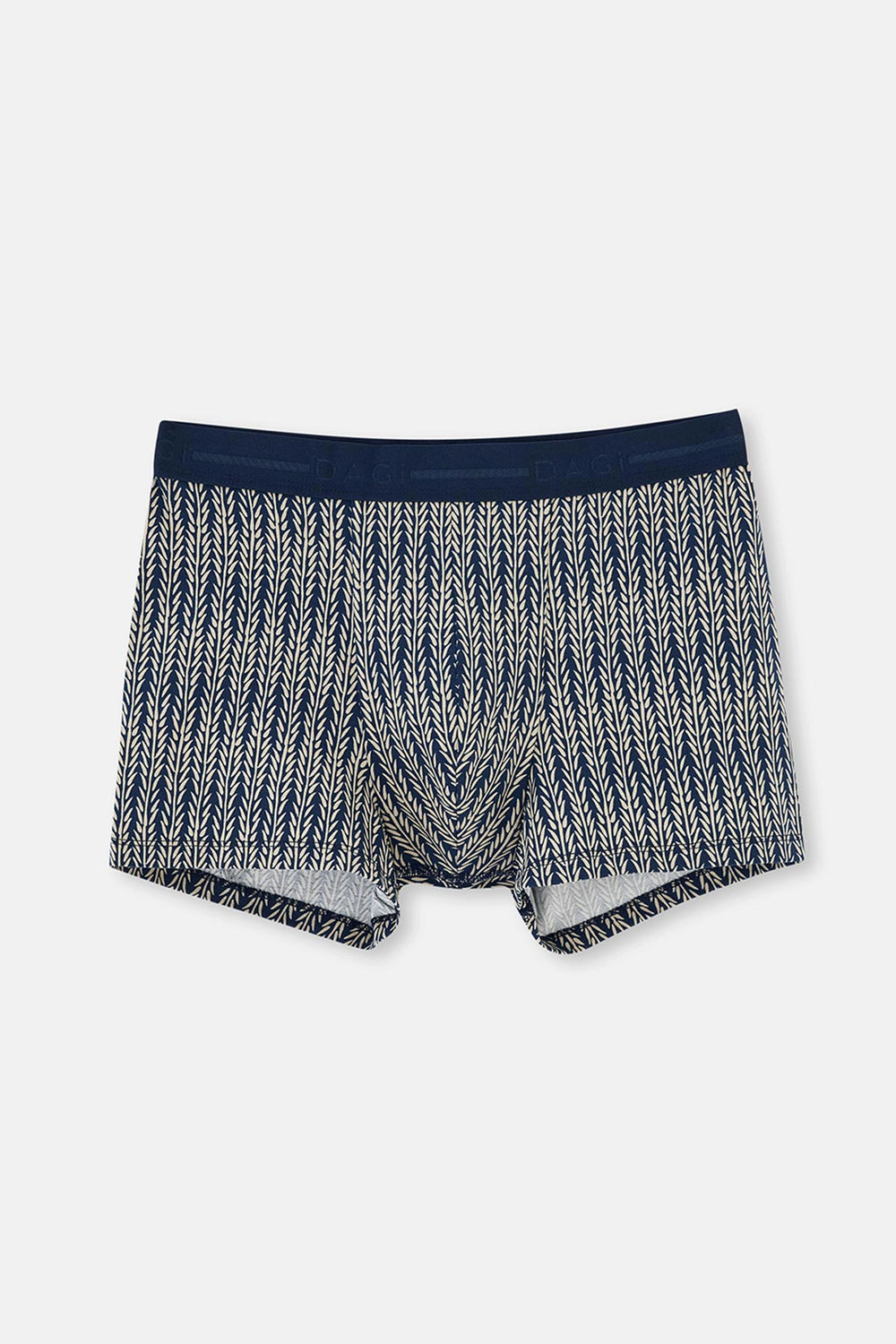 Lacivert Pamuk Desenli 3'lü Boxer