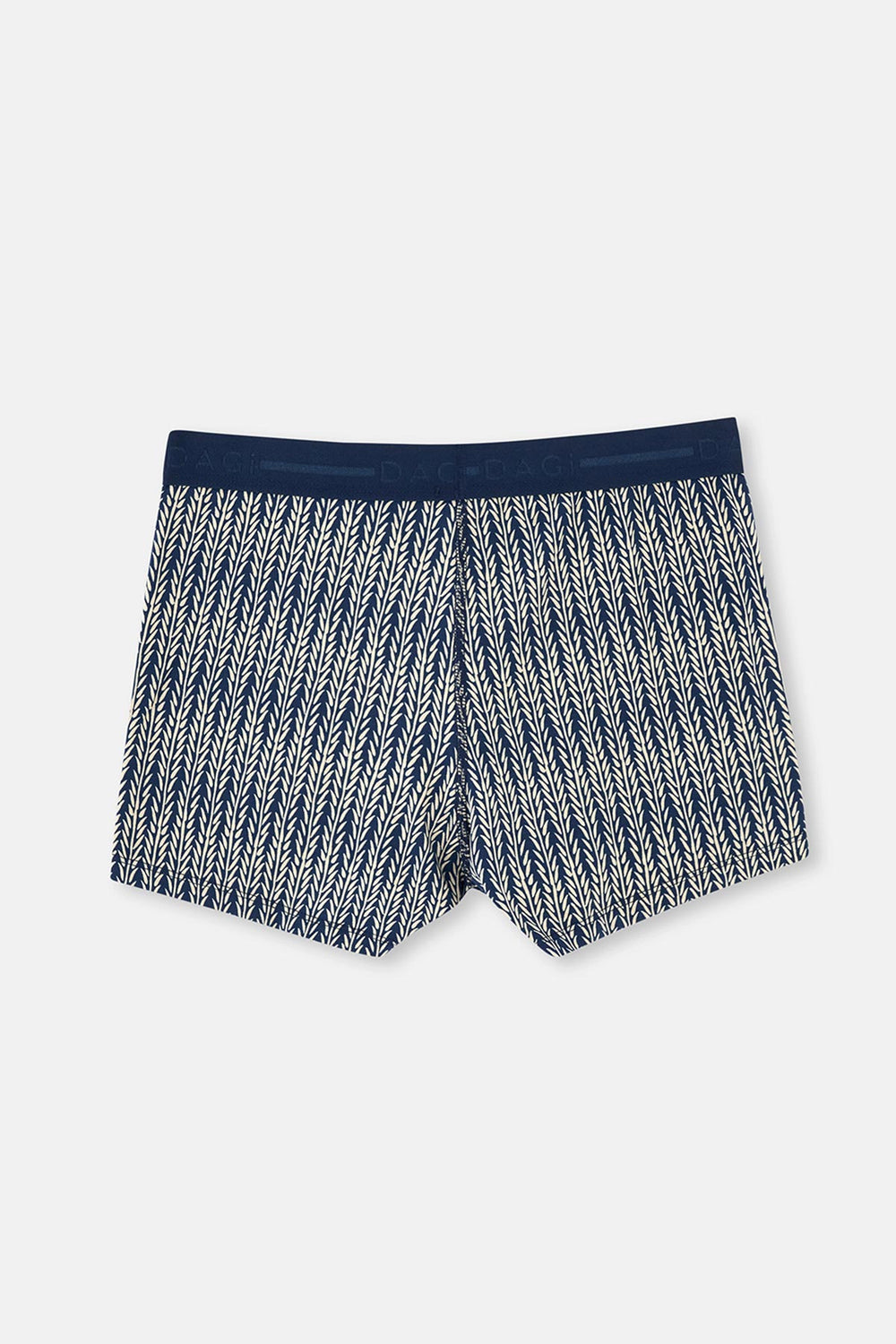 Lacivert Pamuk Desenli 3'lü Boxer