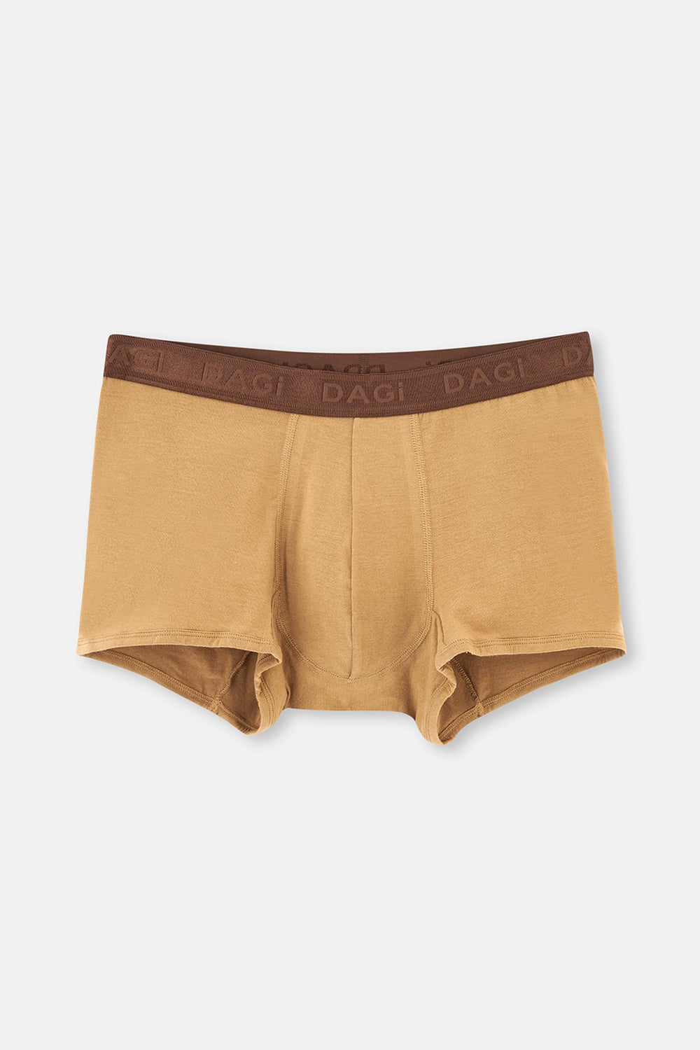 Kahverengi Micro Modal Desenli 3'lü Boxer