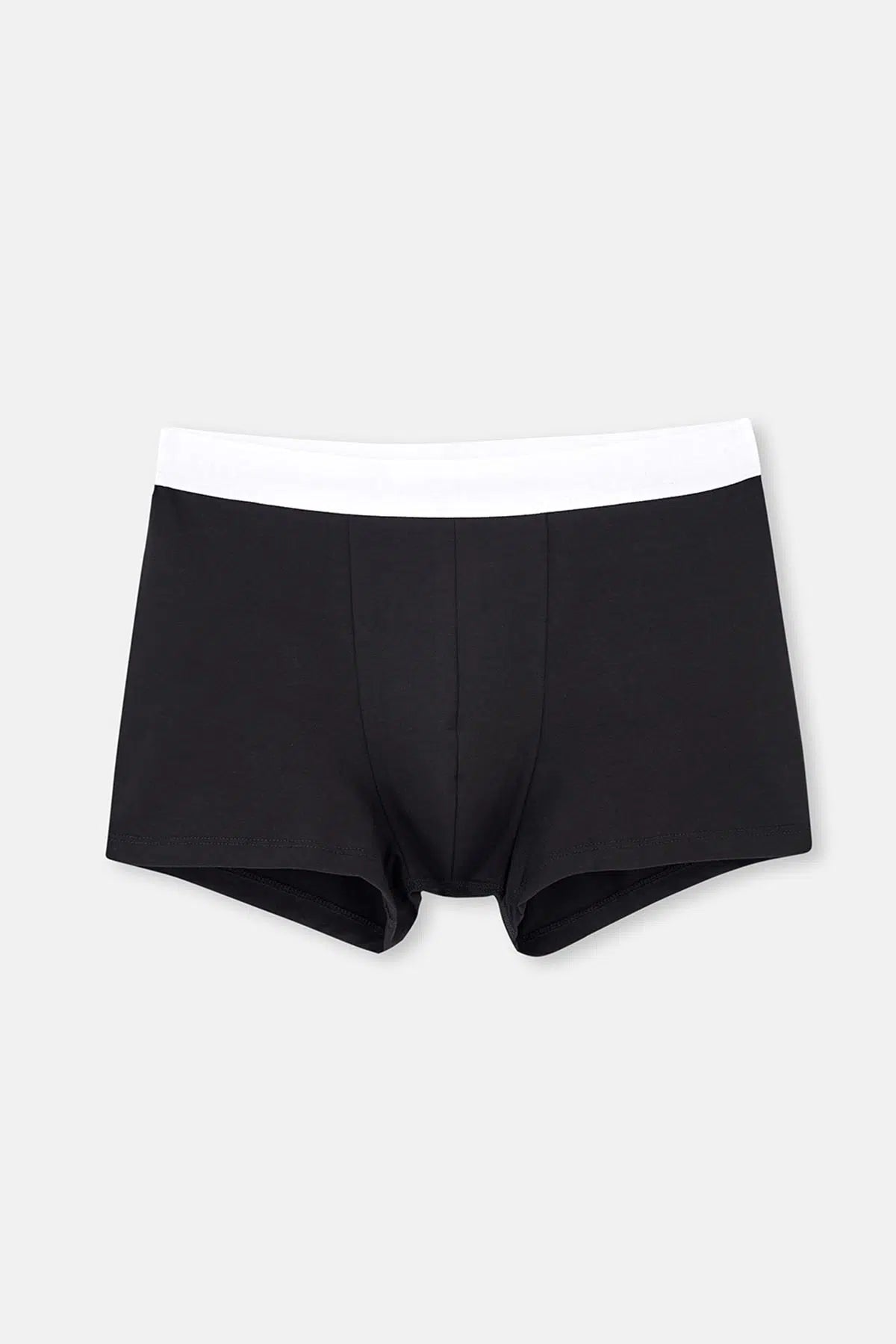 Siyah Basic Pamuk 3'lü Boxer