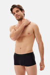 Siyah Basic Pamuk Boxer