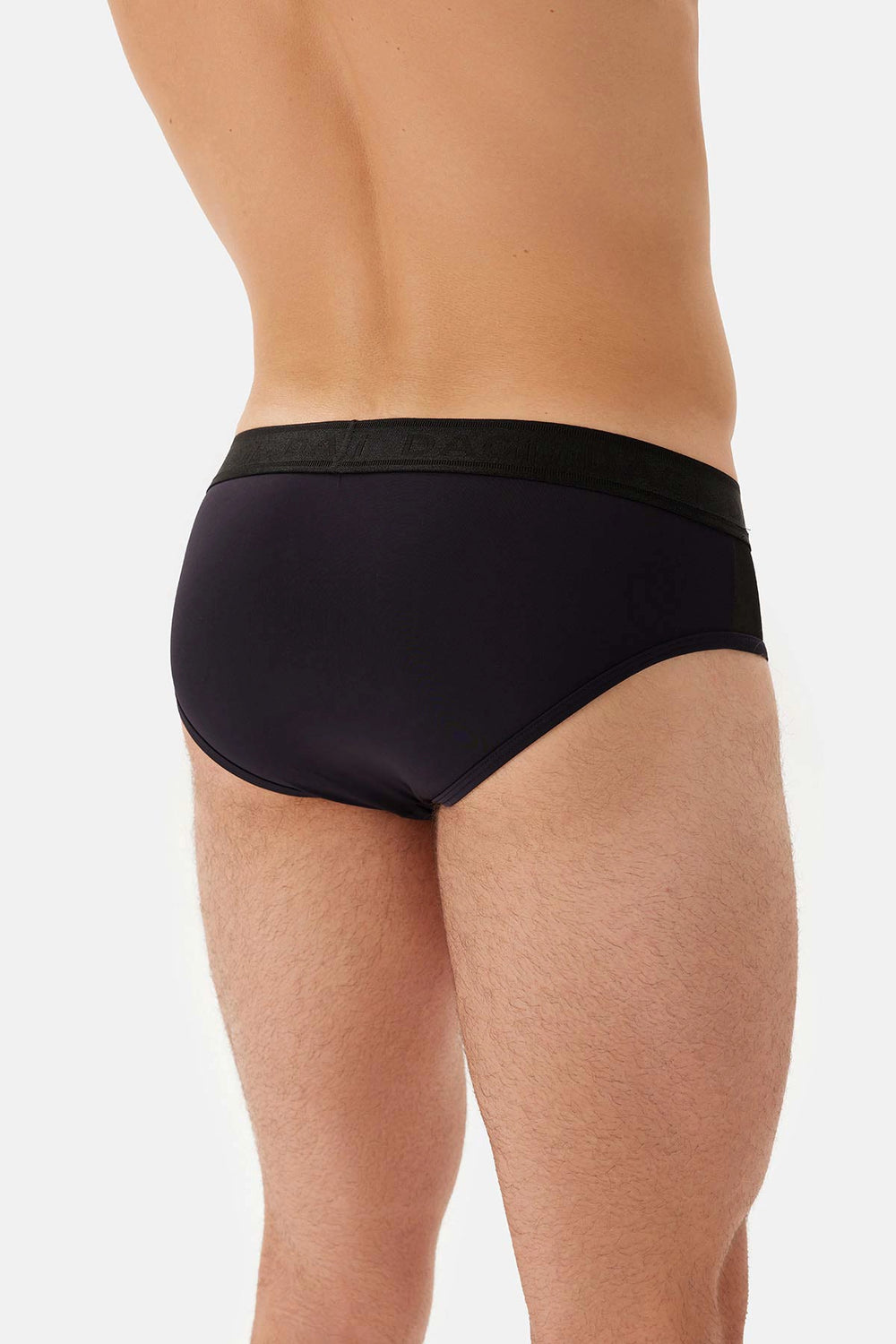 Siyah Yan Detaylı Slip
