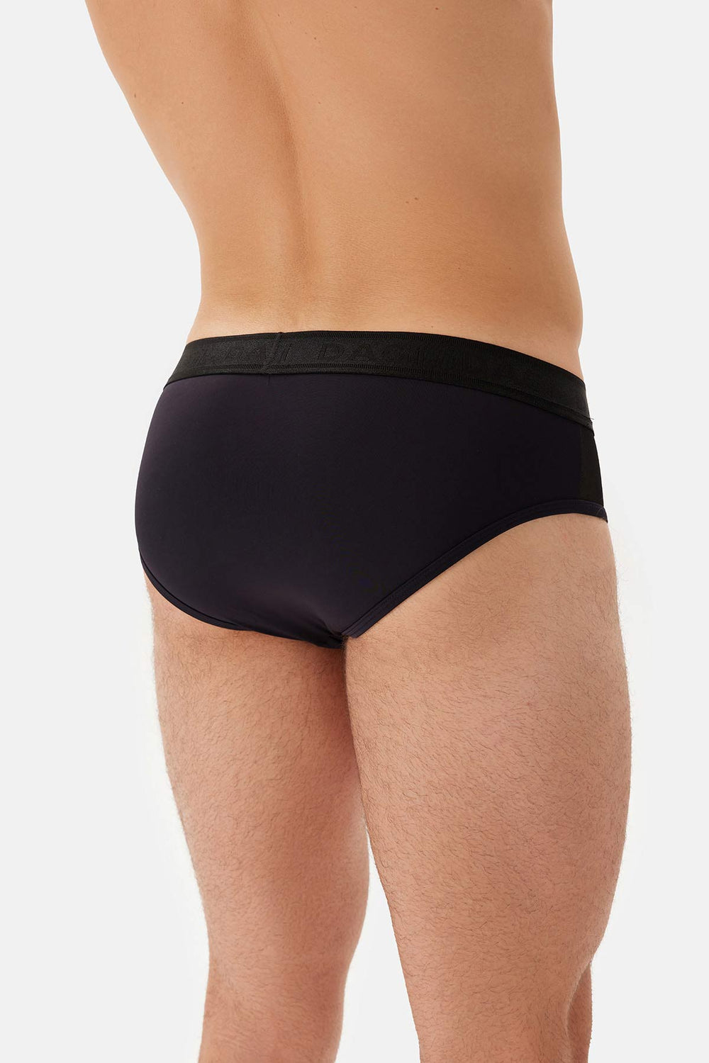 Siyah Yan Detaylı Slip