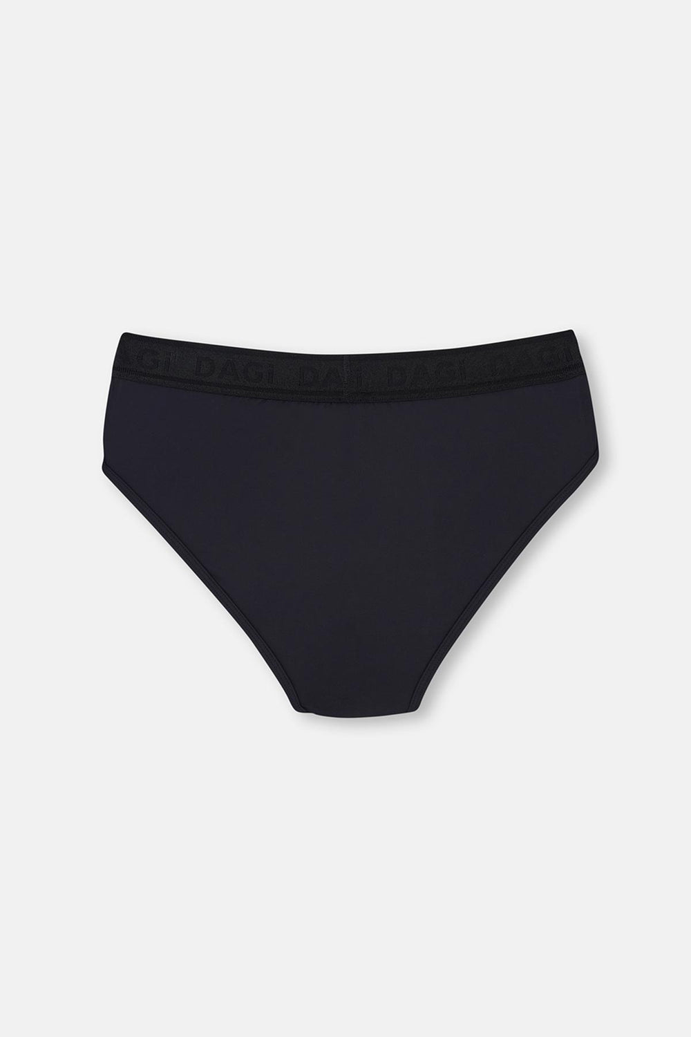Siyah Yan Detaylı Slip