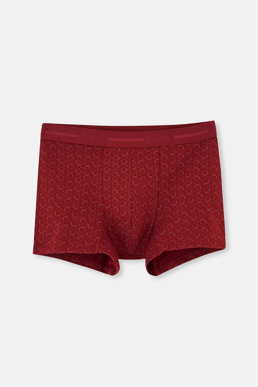 Bordo Pamuk Desenli 2'li Boxer