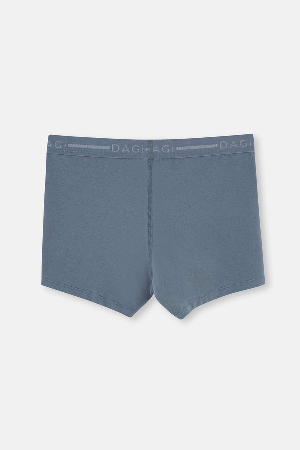 Koyu Gri Pamuklu Düz Boxer