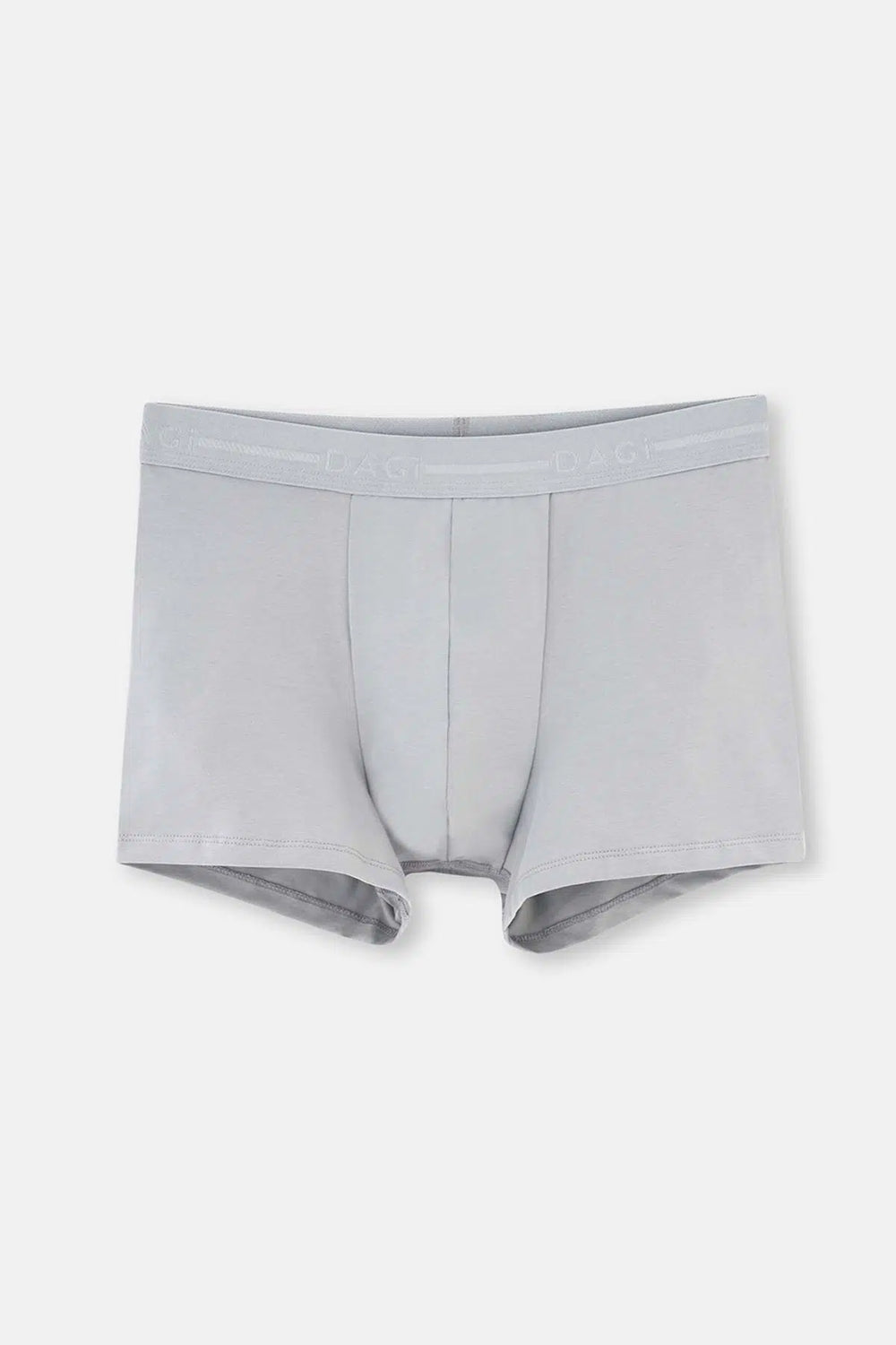 Gri Pamuk Düz Boxer