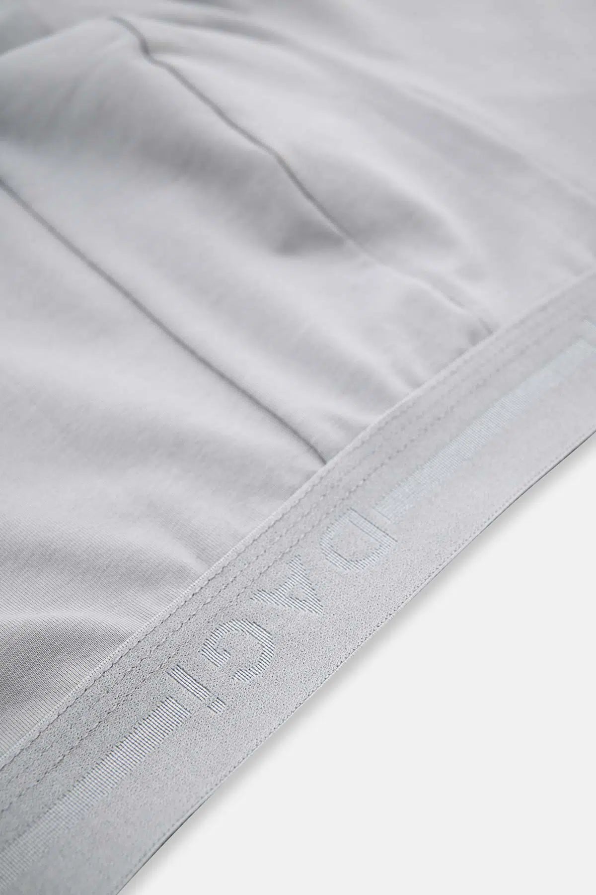 Gri Pamuk Düz Boxer