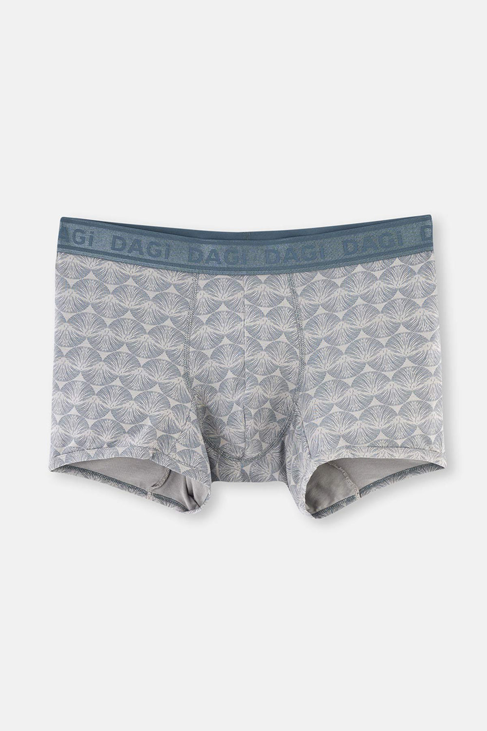 Gri Micro Modal Desenli Boxer