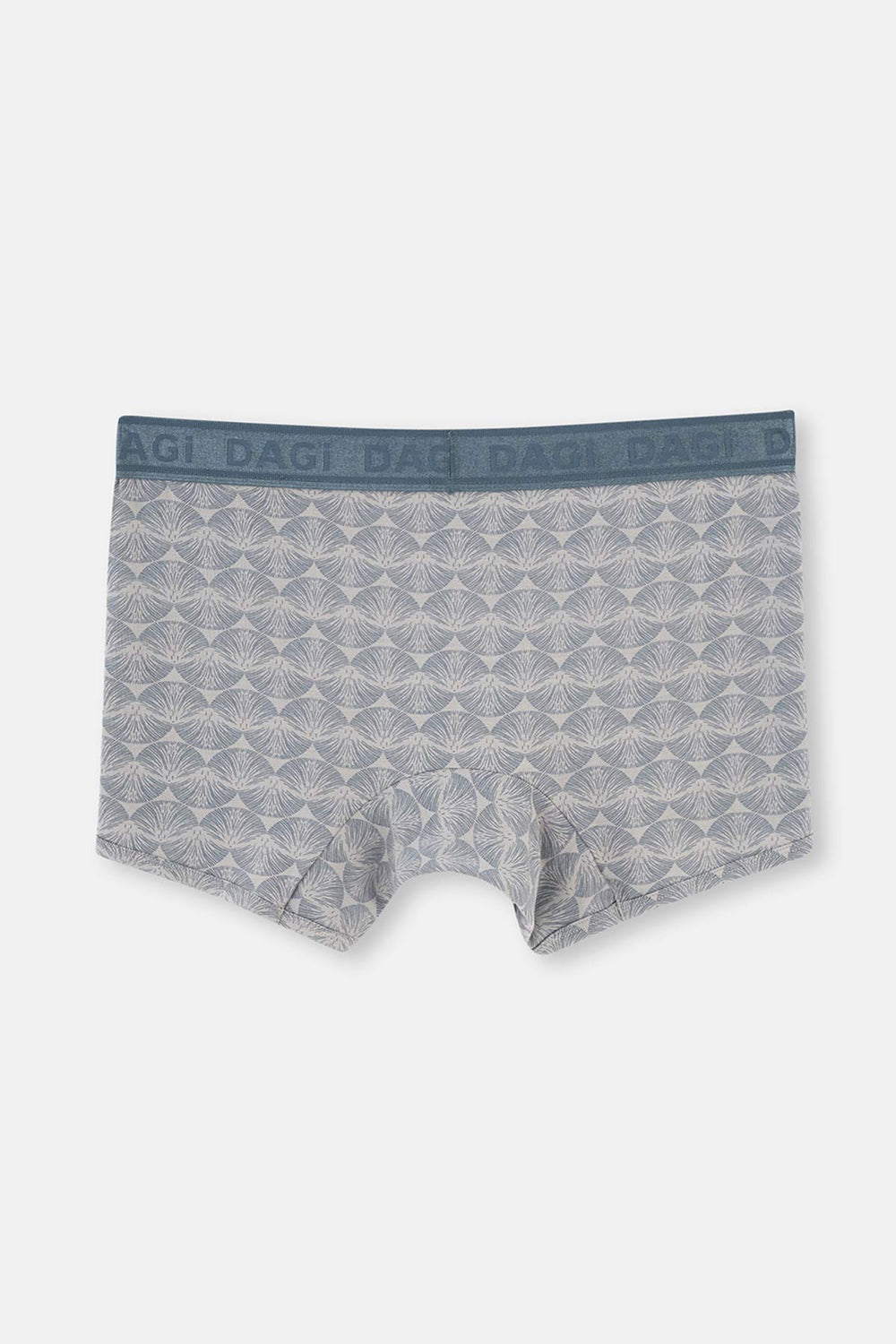 Gri Micro Modal Desenli Boxer