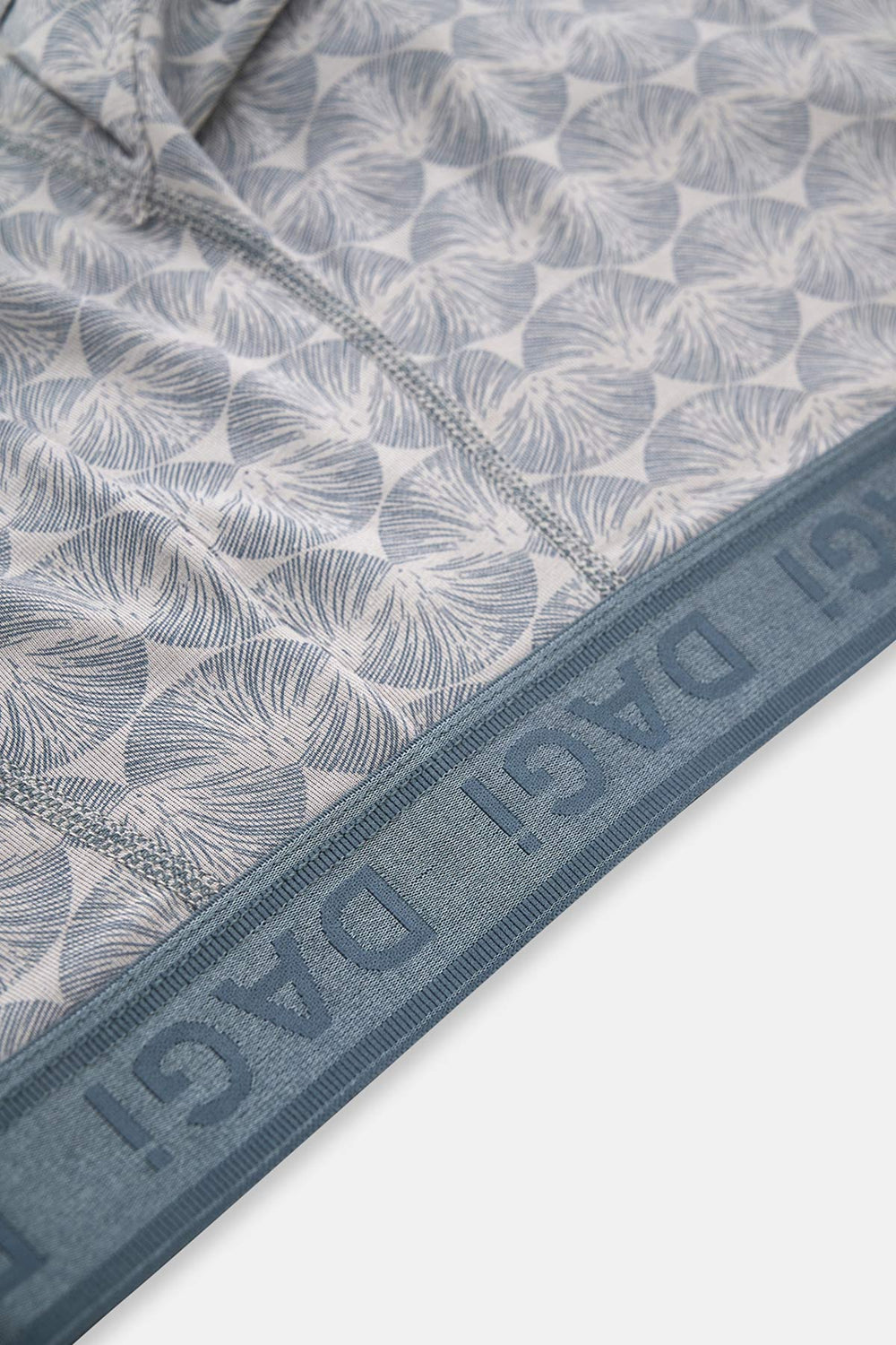 Gri Micro Modal Desenli Boxer