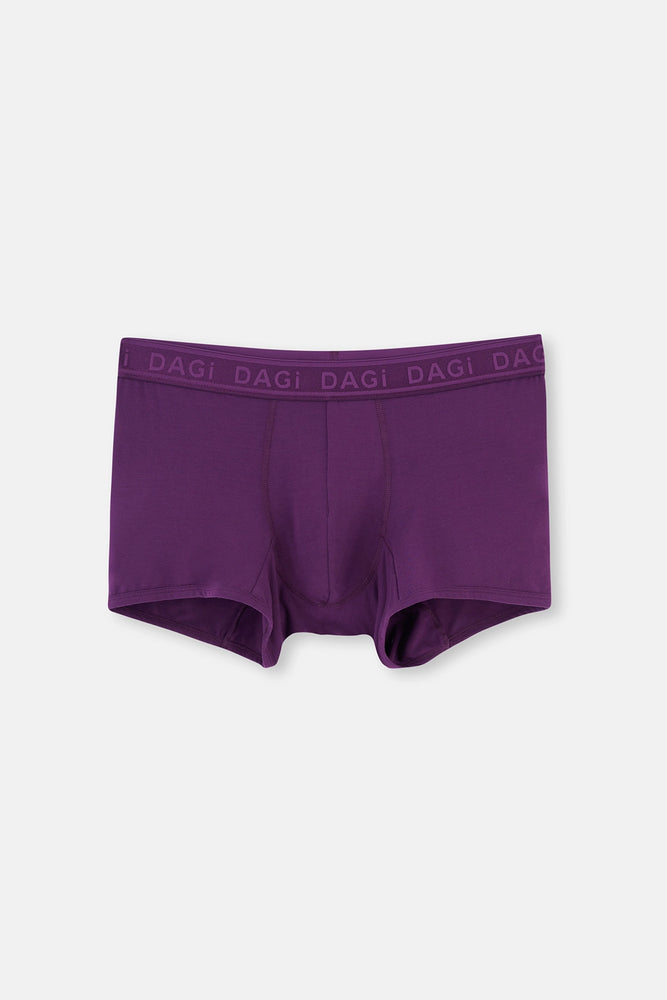 Mor Micro Modal Düz Boxer