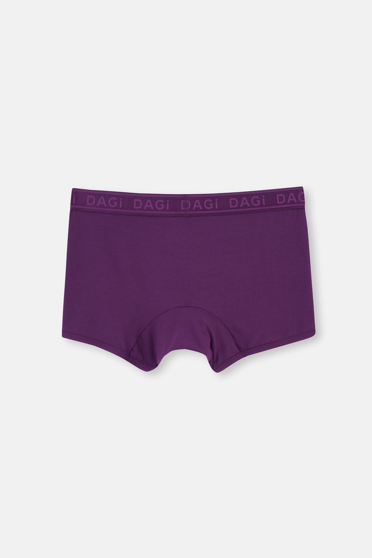 Mor Micro Modal Düz Boxer