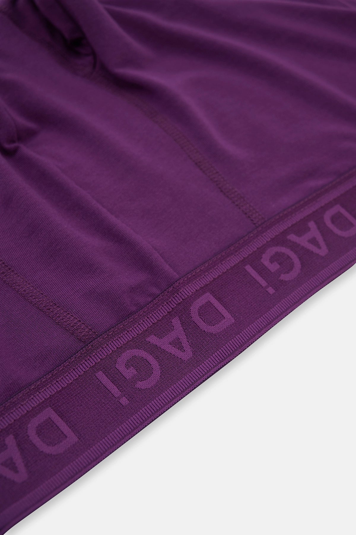 Mor Micro Modal Düz Boxer