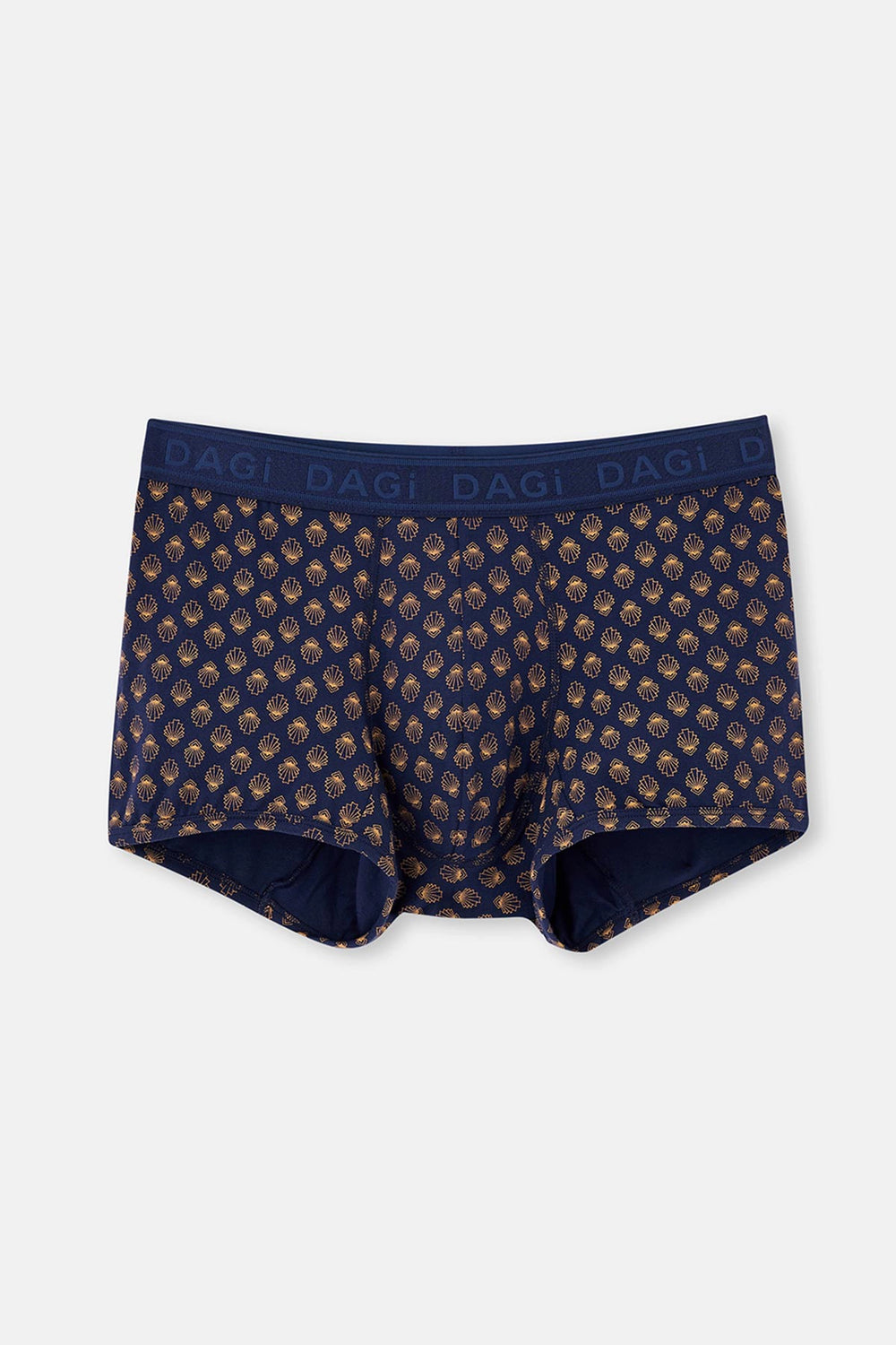 Lacivert Micro Modal Desenli 3'lü Boxer