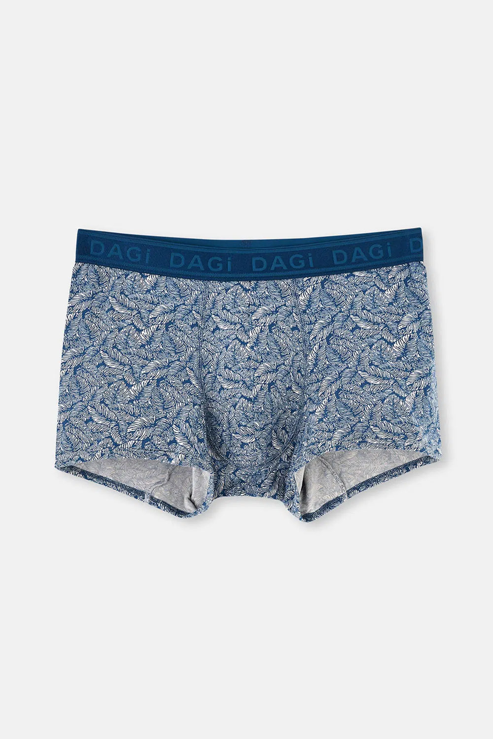 Lacivert Micro Modal Desenli 3'lü Boxer