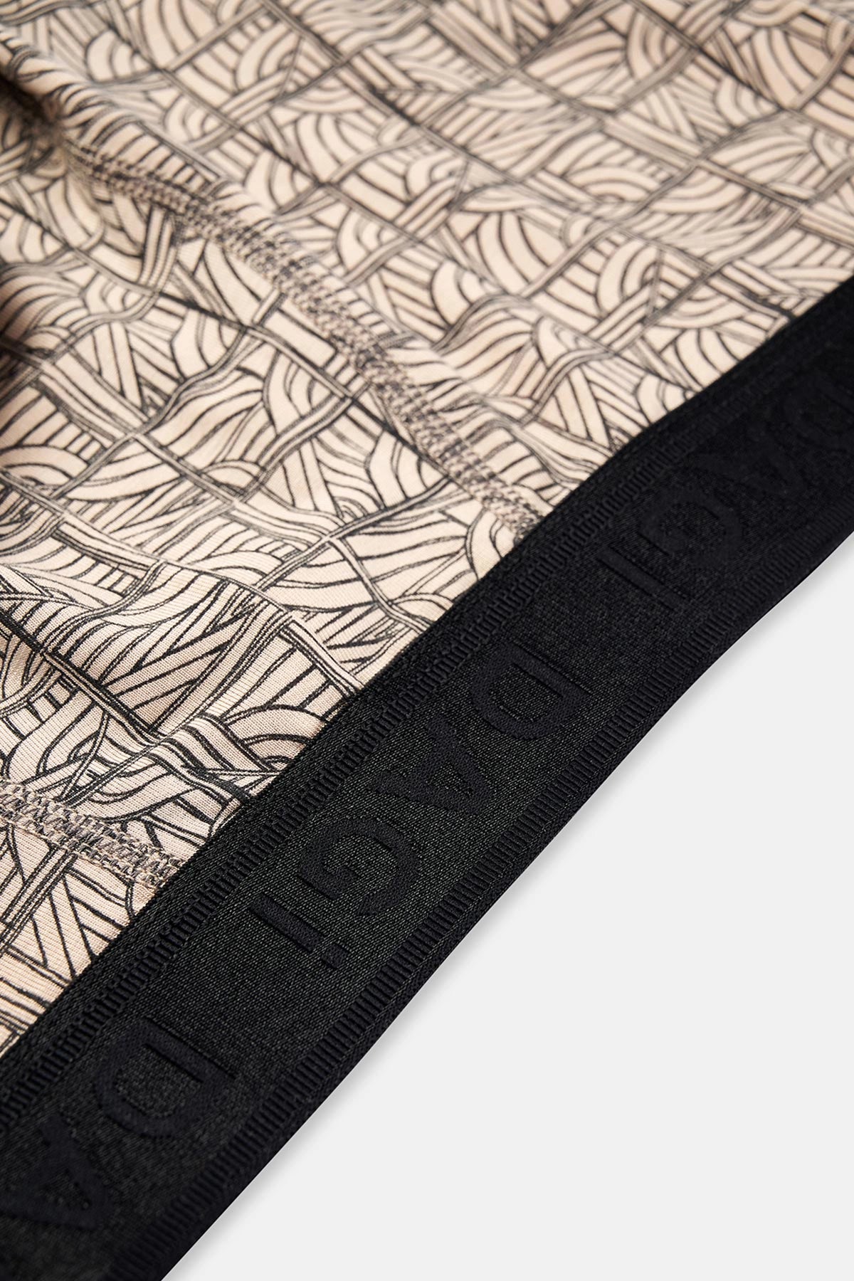 Vizon Micro Modal Desenli 3'lü Boxer