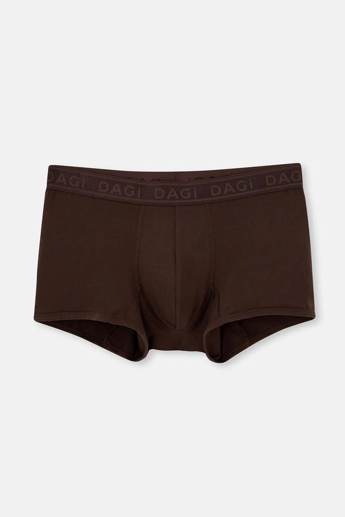 Koyu Kahve Micro Modal Desenli 2'li Boxer