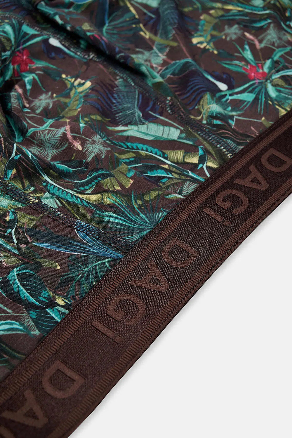 Koyu Kahve Micro Modal Desenli 2'li Boxer