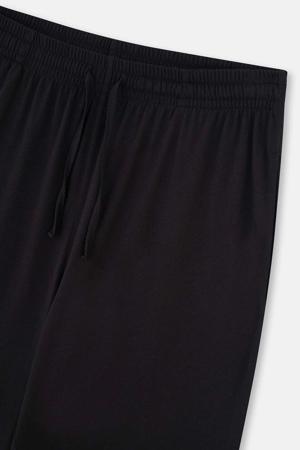 Lacivert-Siyah Pamuk Modal Örme Ikili Jogger Paça Pantolon