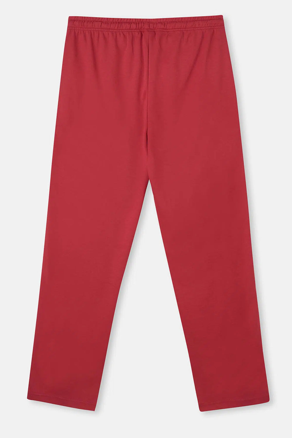 Kırmızı Interlok Cepli Pantolon Pijama Altı