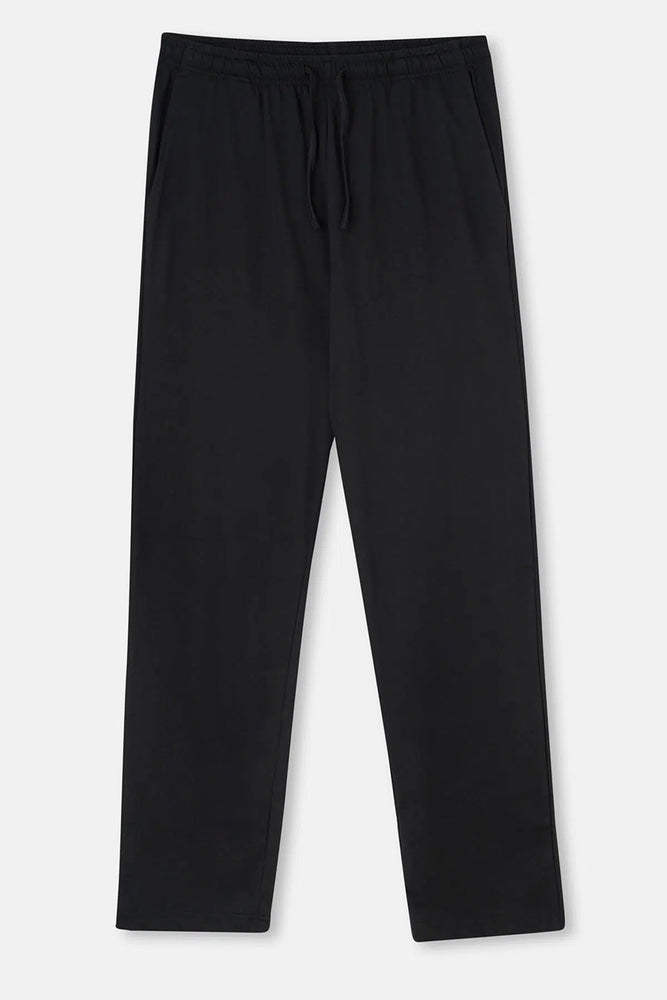 Siyah Süprem Cepli Pantolon Pijama Altı