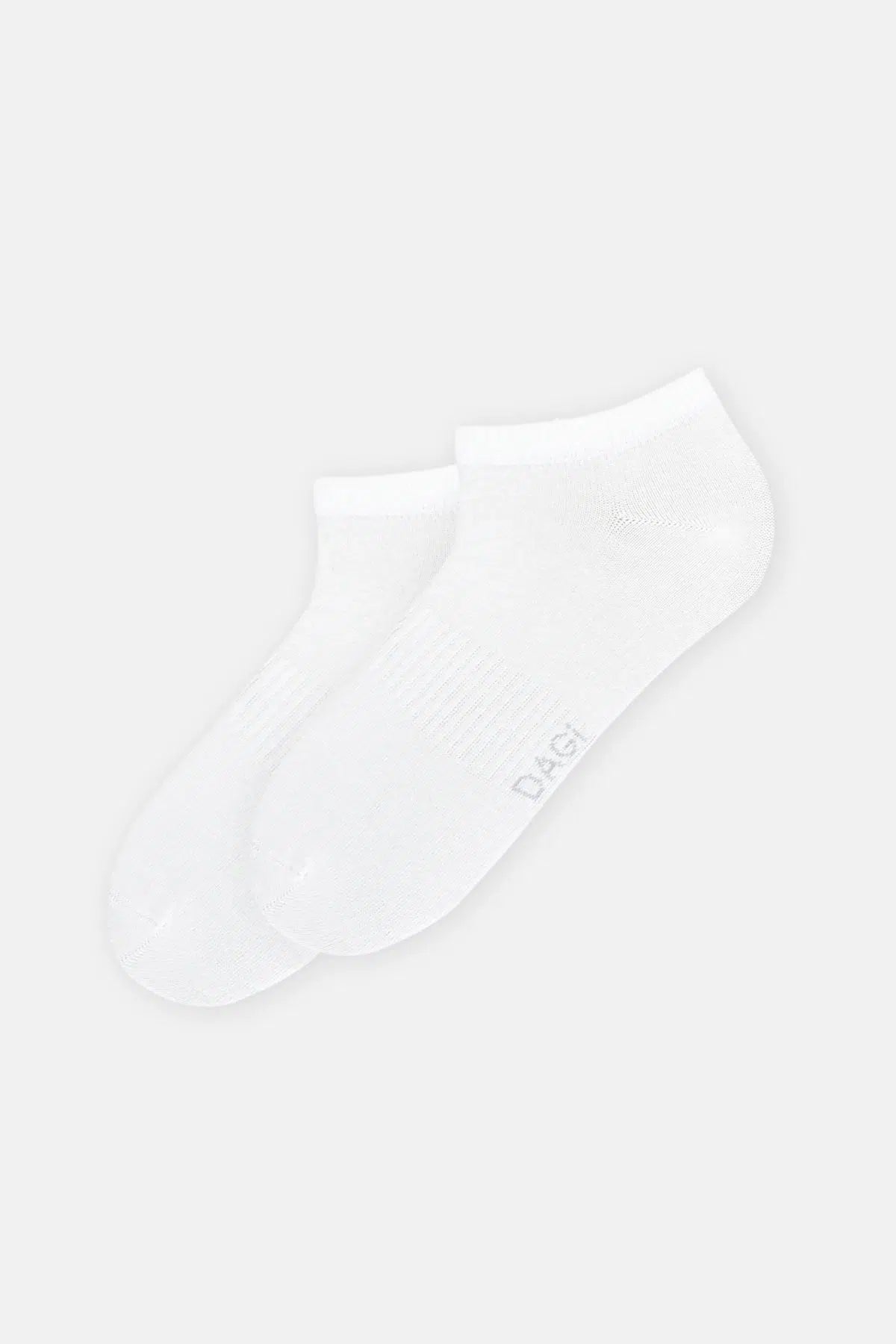 Beyaz Erkek Spor Çorap 2'Li