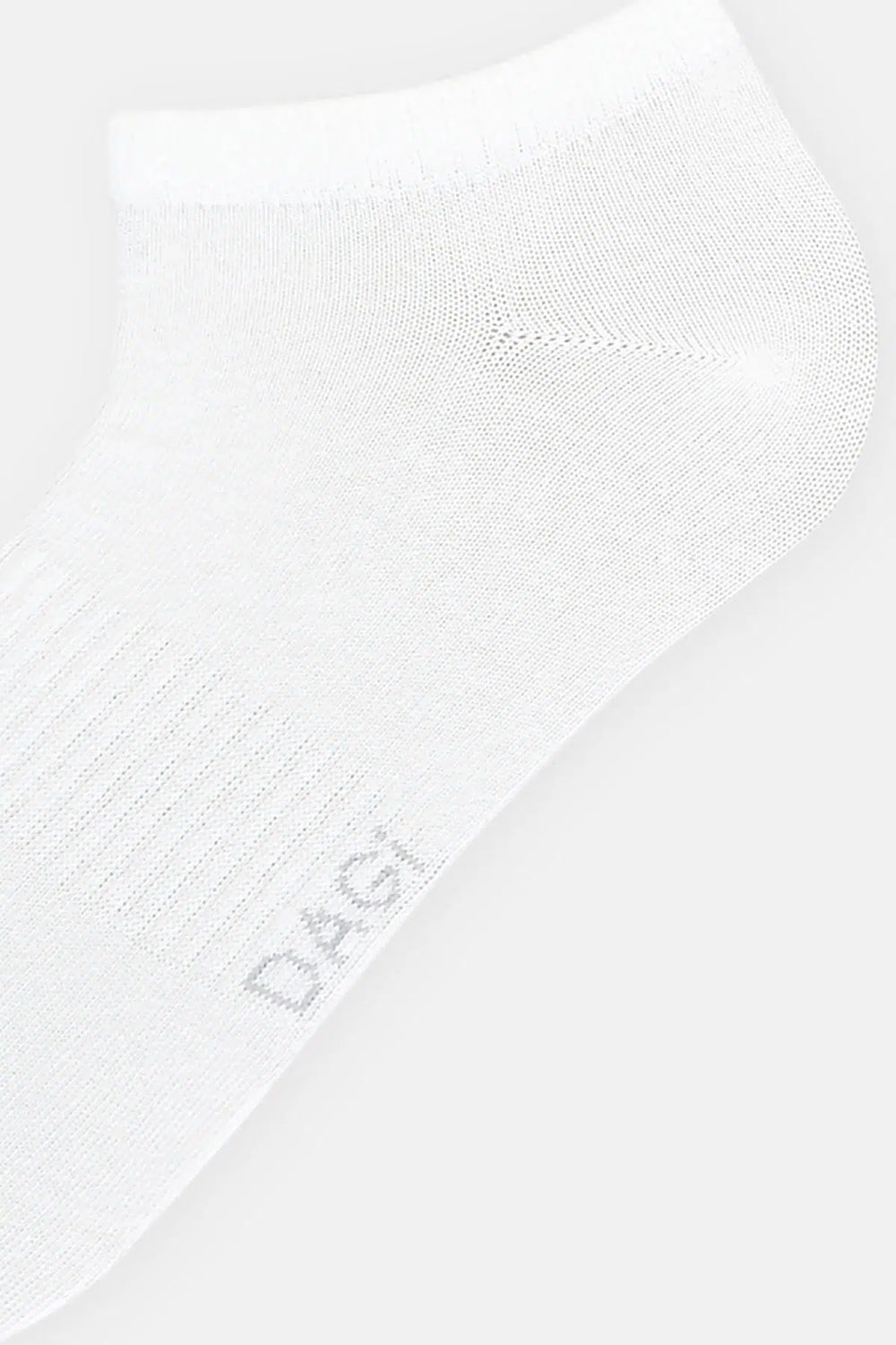 Beyaz Erkek Spor Çorap 2'Li