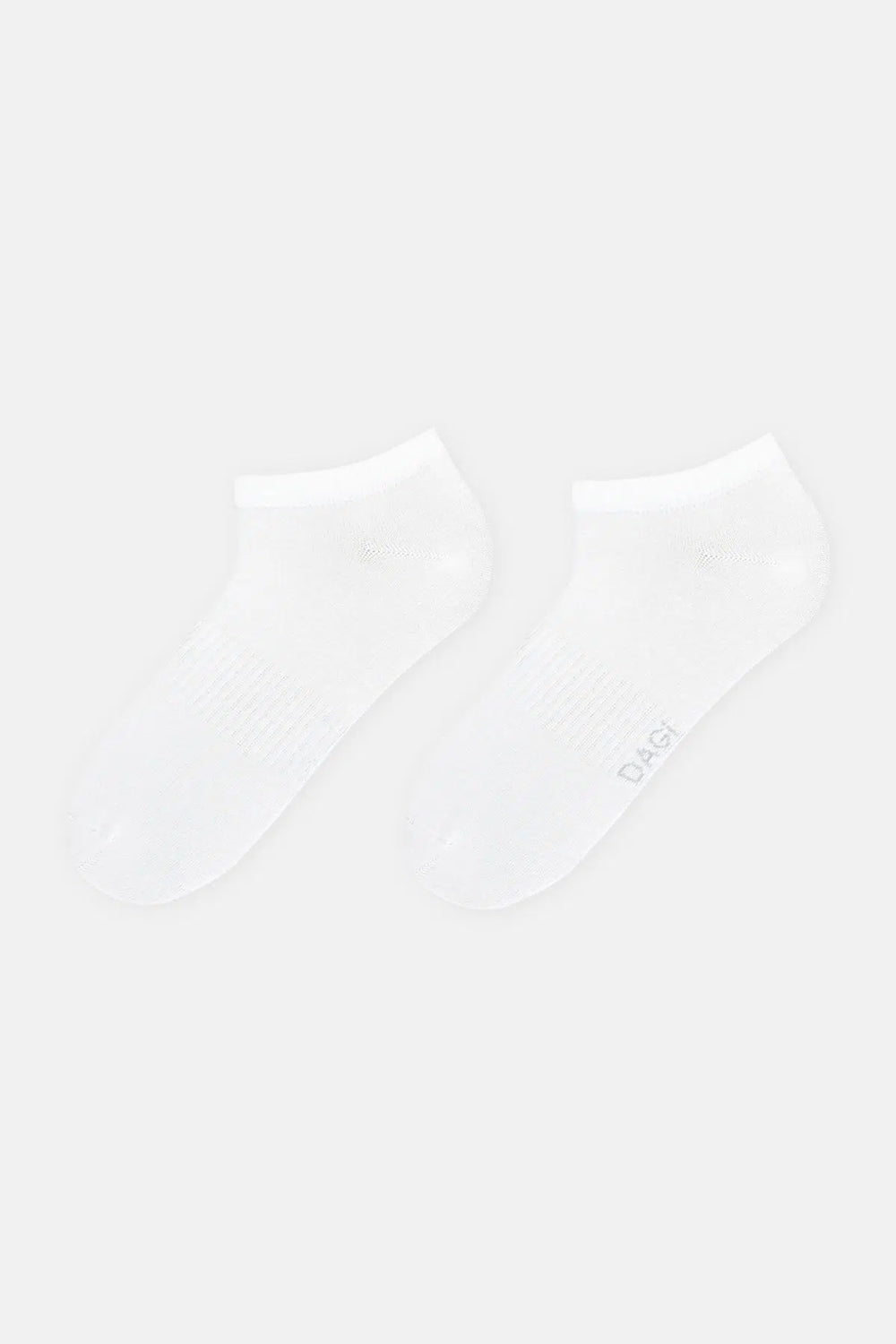 Beyaz Erkek Spor Çorap 2'Li