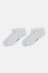 Gri Melanj Erkek Spor Çorap 2'Li