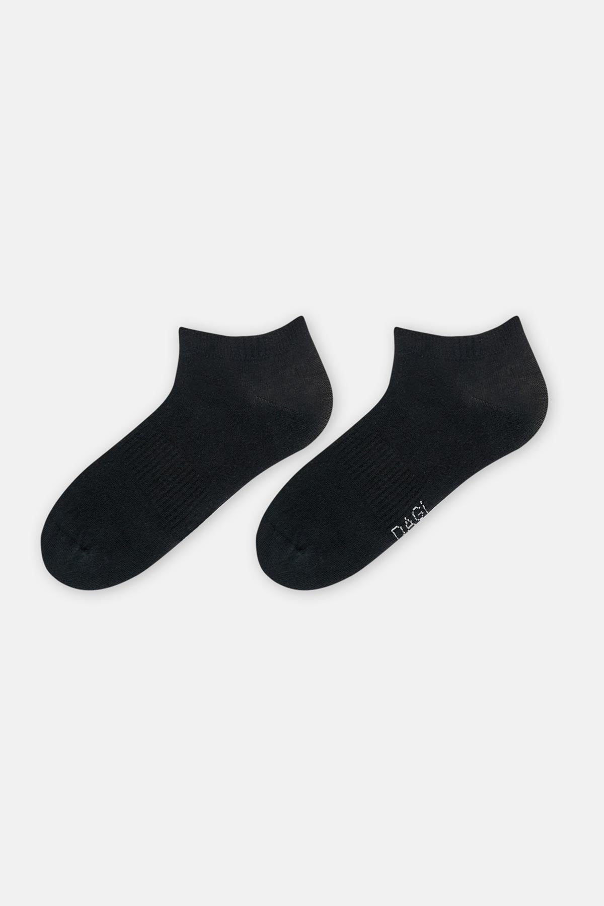Siyah Erkek Spor Çorap 2'Li