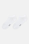 Beyaz Erkek Düz Spor Çorap 2'Li