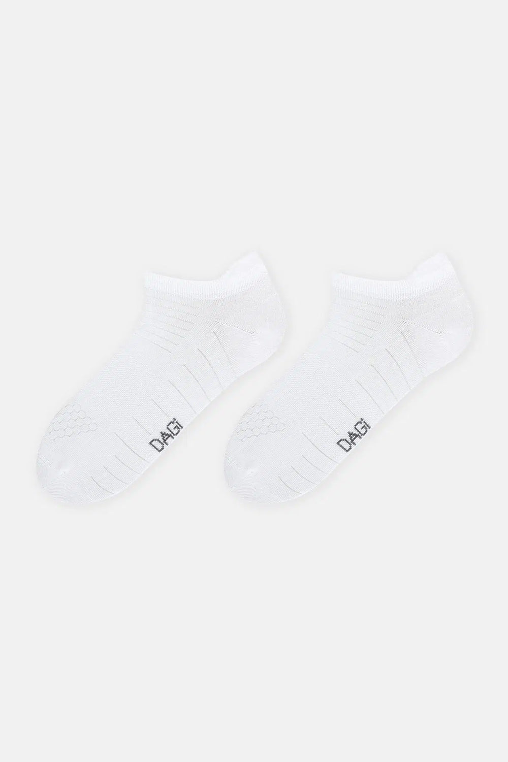 Beyaz Erkek Düz Spor Çorap 2'Li