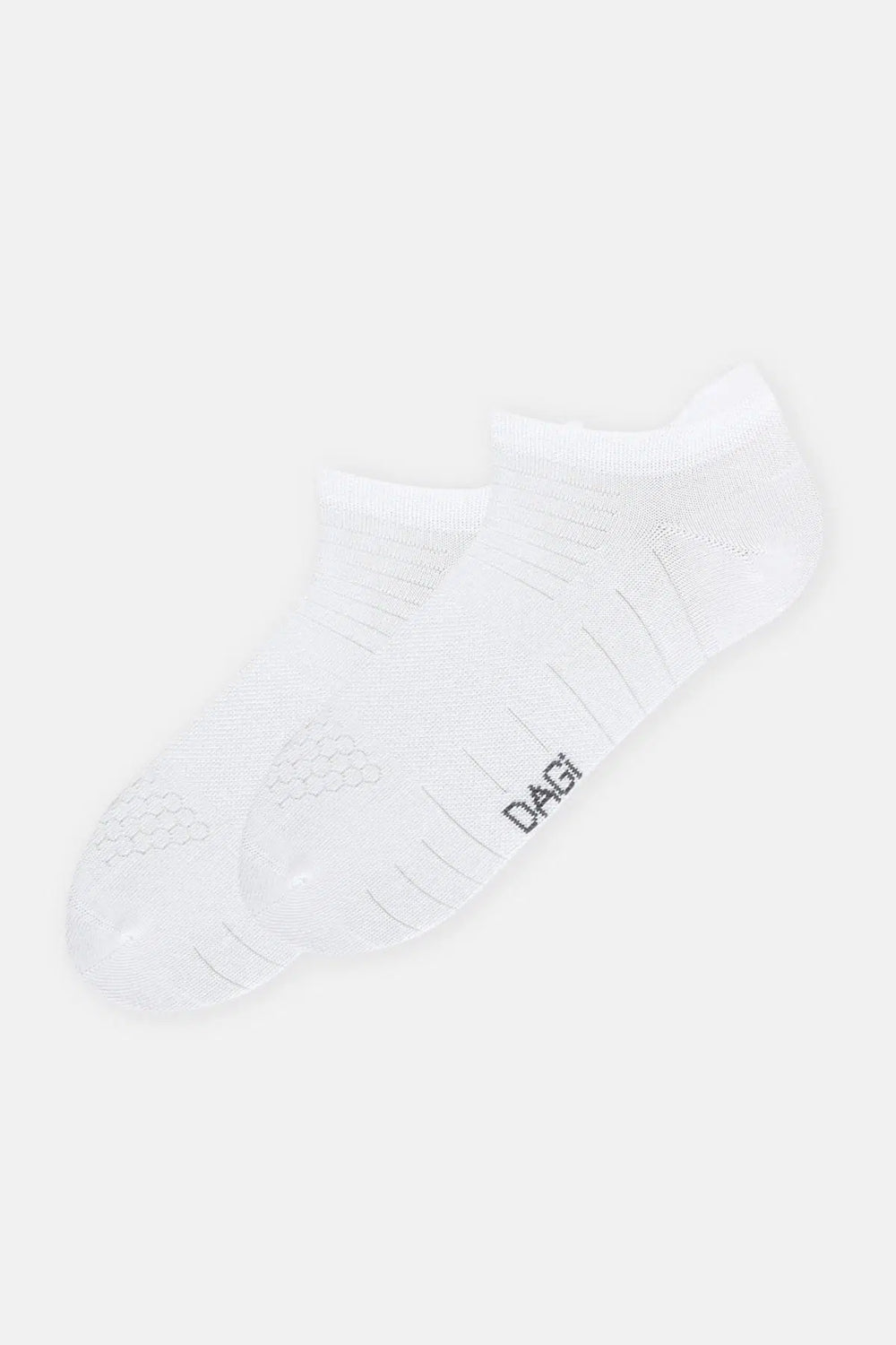 Beyaz Erkek Düz Spor Çorap 2'Li