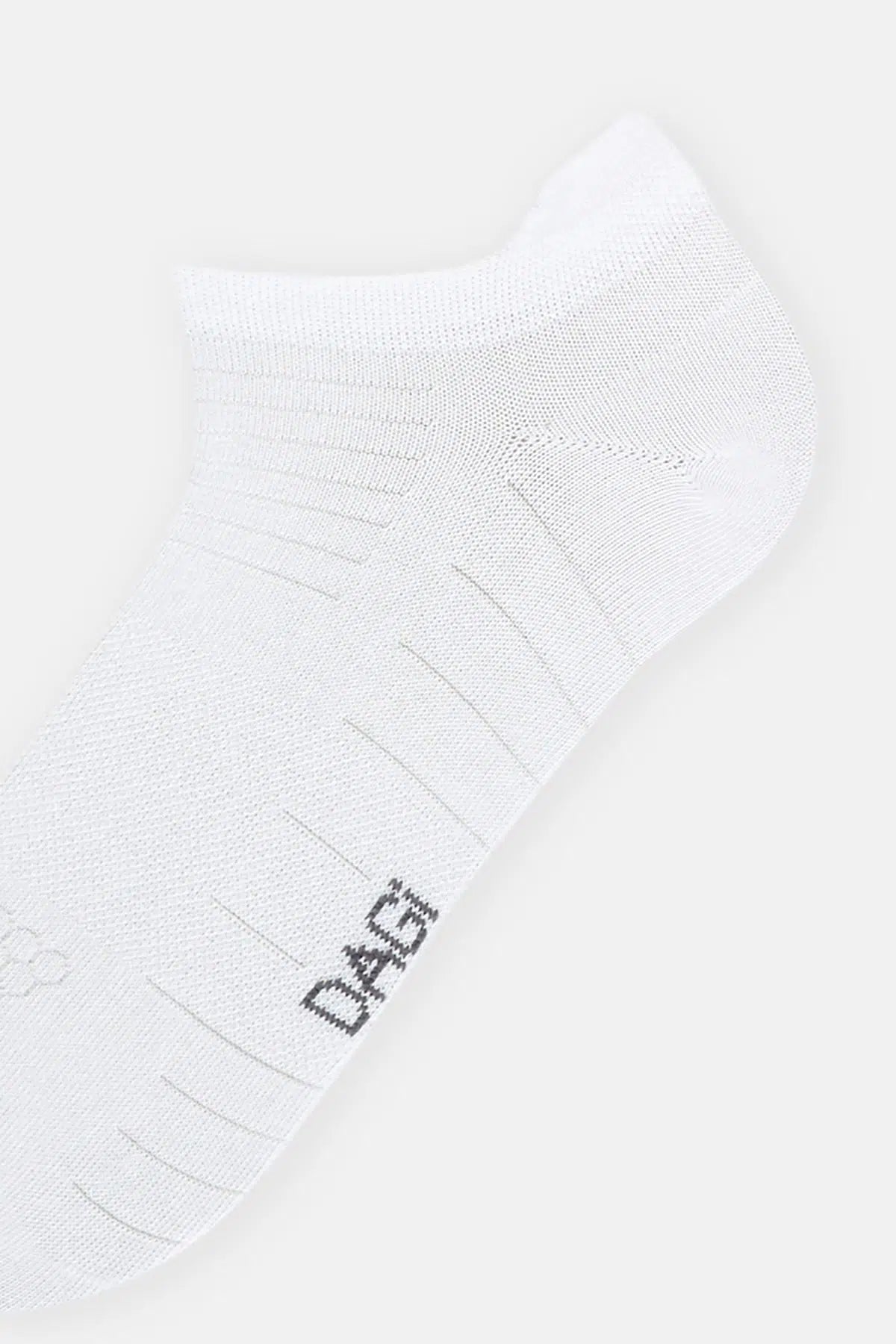 Beyaz Erkek Düz Spor Çorap 2'Li