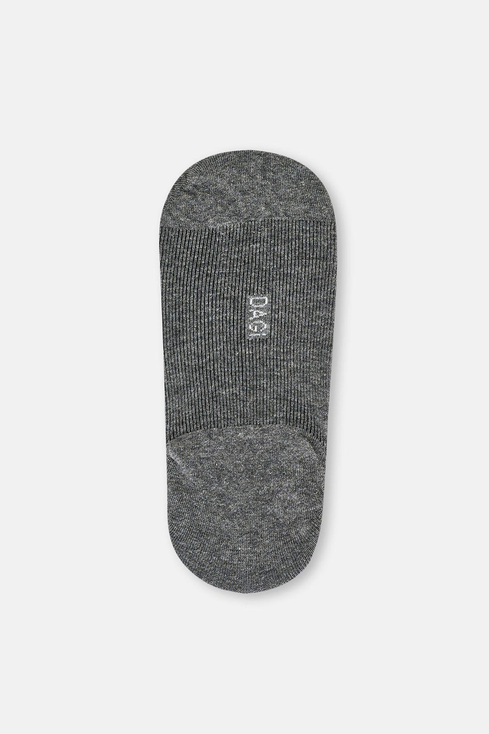 Gri-Lacivert Erkek 2'Li Pamuklu Çizgi Desenli Patik Çorap