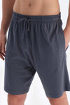 Indigo Cepli Gömlek Şort Modal Pijama Takımı