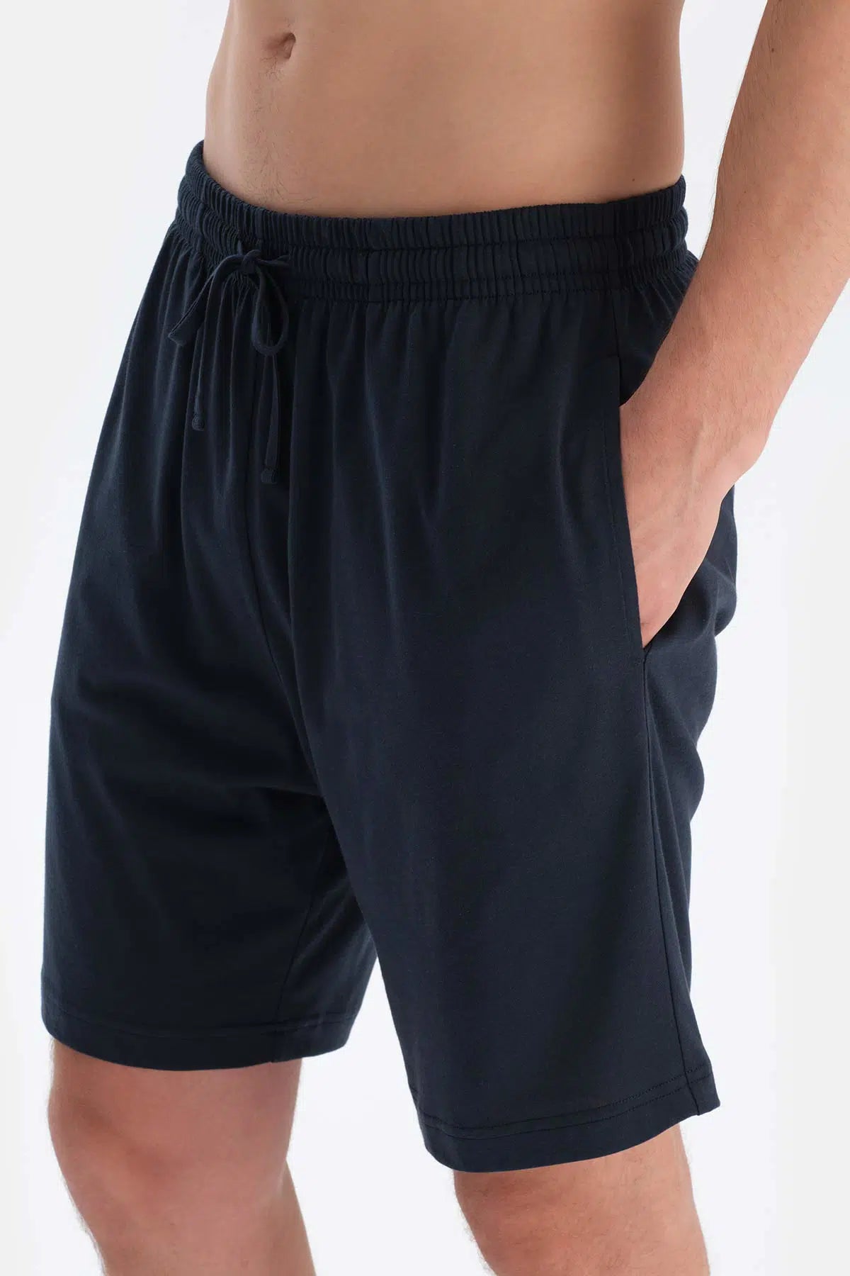 Multicolor Gömlek Yaka Kısa Kollu Desenli Modal Pijama Takımı