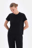Siyah Soft Touch Basıc Tişört