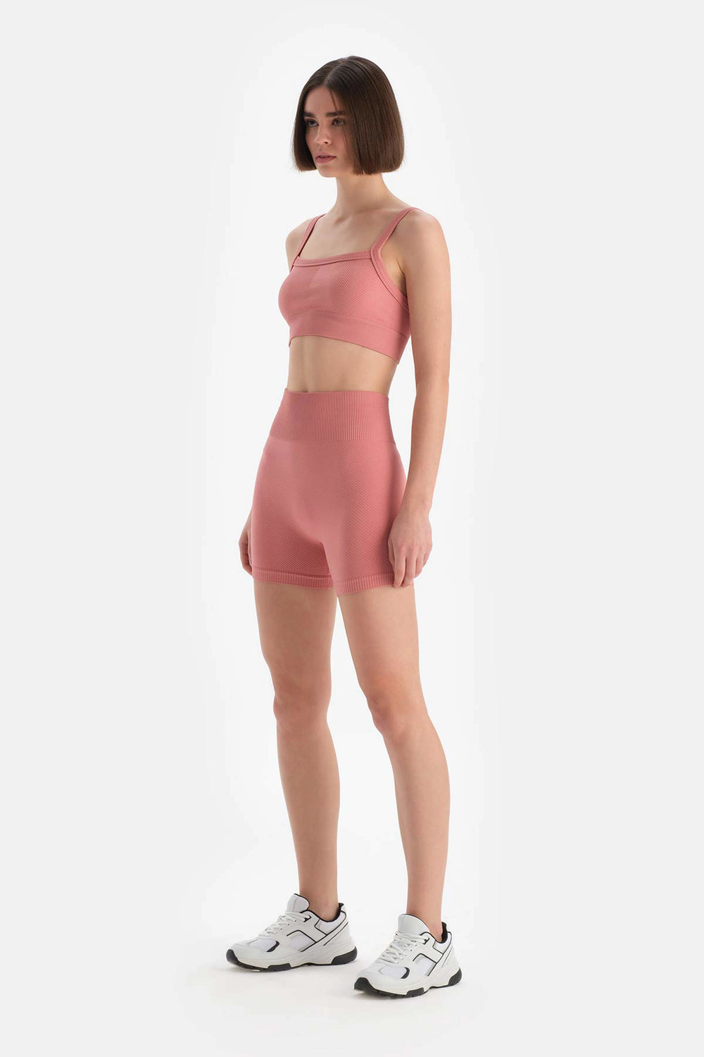 Gül Kurusu Dagi Active Kadın Seamless Bıker Tayt