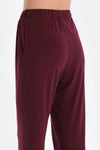 Bordo Viskon Gömlek Pantolon Pijama Takımı