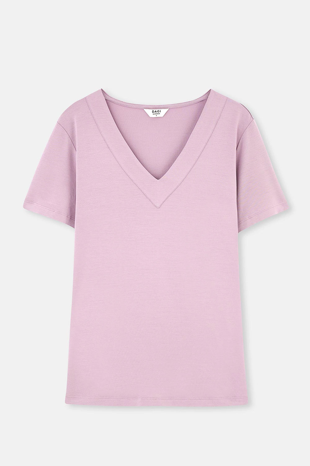 Gül Kurusu V Yaka Viskon Pijama Takımı