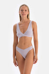 Lila Micromodal Thong Külot
