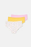Multicolor Kadın 3'Lü Desenli Hipster Külot