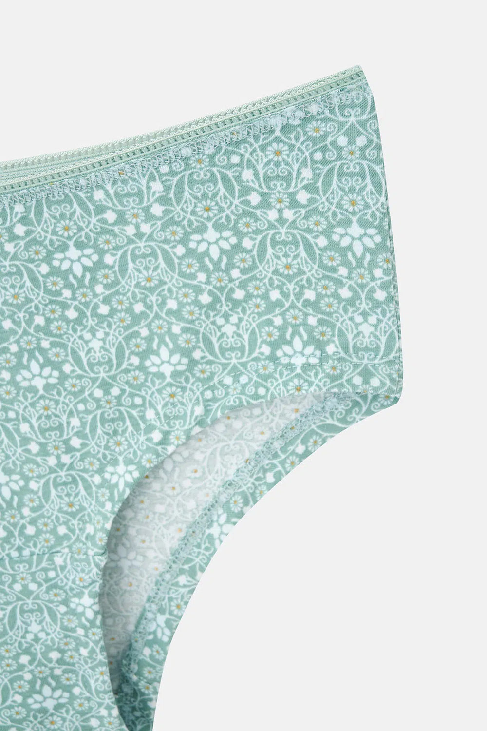 Multicolor Kadın 3'lü Desenli Hipster Külot