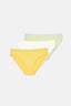 Multicolor Kadın 3'lü Güneş Desenli Brief Külot