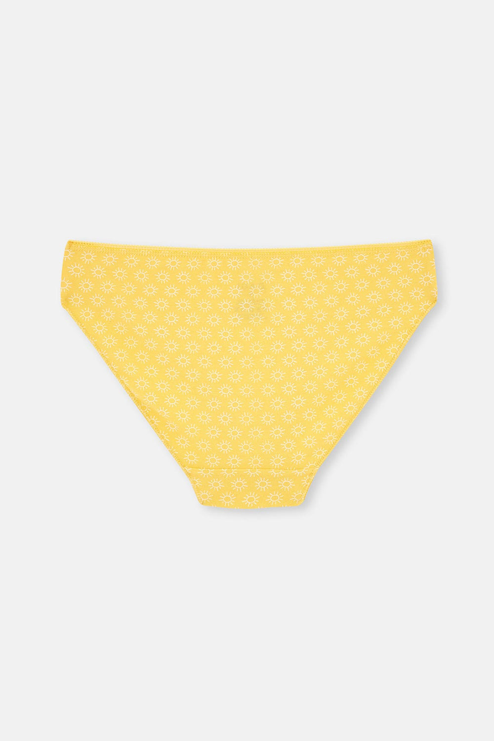 Multicolor Kadın 3'lü Güneş Desenli Brief Külot