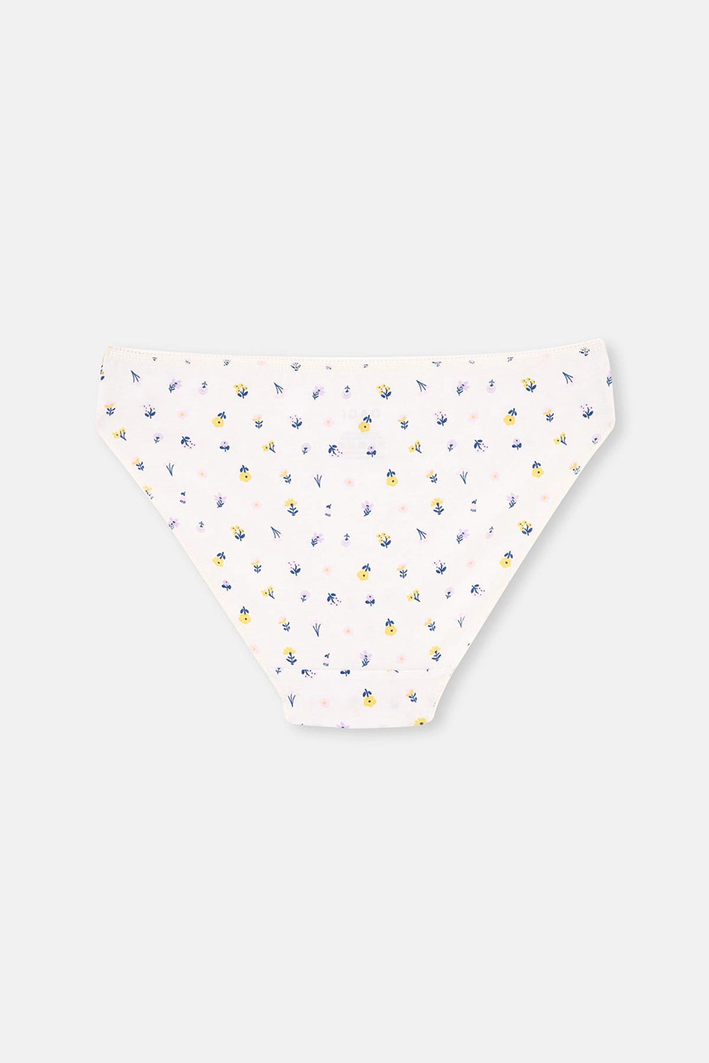 Multicolor Kadın 3'iü Çiçek Desenli Brief Külot