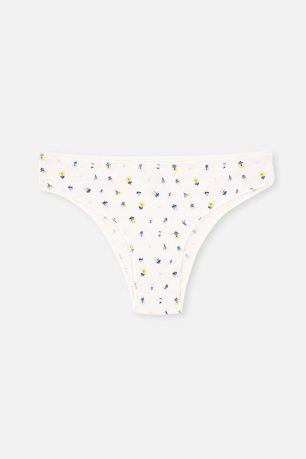 Multicolor Kadın 3'lü Pamuklu Brazilian Külot